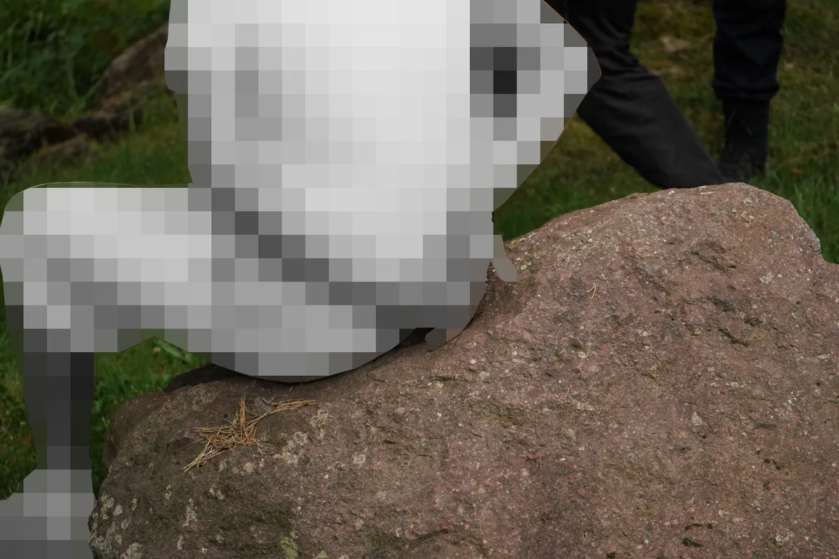 Jugendlicher in Handschellen.
